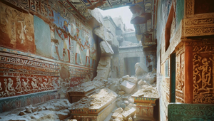 Egyptská pyramída sa zrútila: Desivý pohľad na ruiny