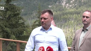 Tlačová beseda ministra Tarabu k otvoreniu turistického chodníka
