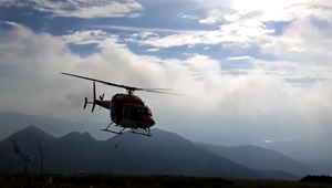FOTO: Pátracia akcia s vrtuľníkom. V Malej Fatre potrebovali pomoc Poliaci