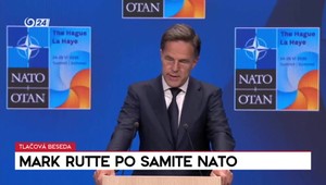 Tlačová beseda Marka Rutteho po samite NATO