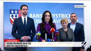 Tlačová beseda o boji za zachovanie pôrodnice v Žiari nad Hronom