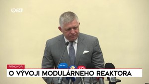 Príhovor premiéra Fica a ministerky Sakovej o vývoji modulárneho reaktora