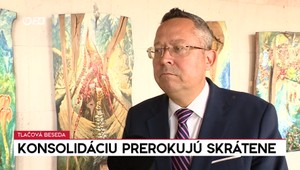 Brífing ministra Kamenického: Konsolidáciu prerokujú skrátene