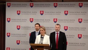 NAŽIVO: Spoločná tlačovka opozičných strán SaS, OĽaNO, Sme rodina - Boris Kollár