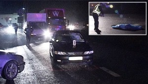 Mŕtva žena na ceste! Vodič tvrdí, že ju zrazilo iné auto