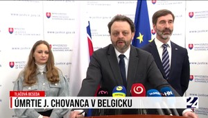 Tlačová beseda o úmrtí Jozefa Chovanca v Belgicku