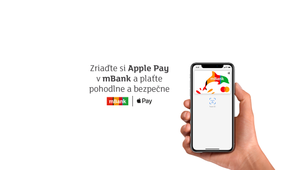 Klienti mBank zaplatili prostredníctvom Apple Pay za prvých päť dní viac ako milión eur