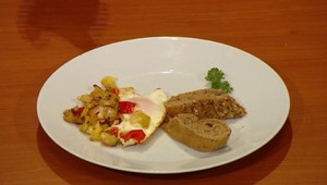 Cukinové lečo s volským okom