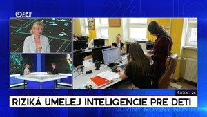 Štúdio 24: Riziká umelej inteligencie pre deti