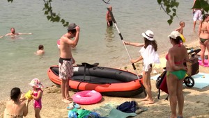 Posledný jarný deň priniesol tropické horúčavy. Teploty až do 34 stupňov