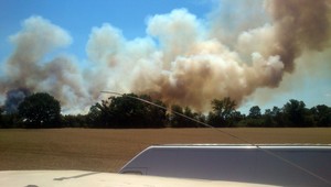 Požiar pri Zohore! Zhorelo tam 100 hektárov pšenice