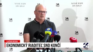Tlačová beseda o konci ekonomického riaditeľa SND