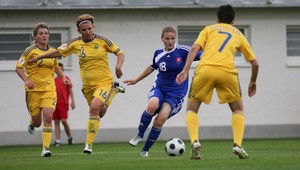 V Senci prehra futbalistiek Slovenska s Ukrajinou
