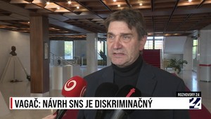 Rozhovory 24: Návrh SNS je diskriminačný
