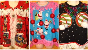 Hnusné vianočné svetre idú na dračku!