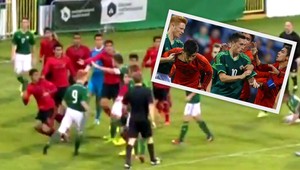 Čo to bolo za brutalitu?! Loptu si pomýlil s hlavou súpera! Ešteže luftol...