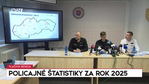 Tlačová beseda PPZ o policajných štatistikách za rok 2025