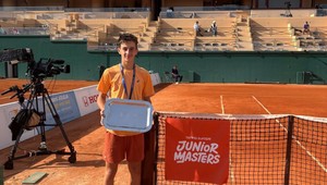 Strieborný Max Lörinčík medzi európskou tenisovou elitou