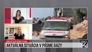 Štúdio 24 o aktuálnej situácii v pásme Gazy