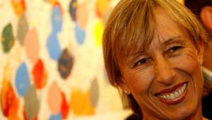 Umenie Navrátilovej (55). Loptičkami maľovala obrazy