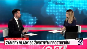 Štúdio 24 o zámeroch vlády so životným prostredím
