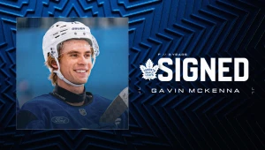 Draftová jednotka podpísala zmluvu s Torontom, MCKENNA sa vzdal čísla