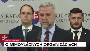 Tlačová beseda strany Smer-SD o mimovládnych organizáciách