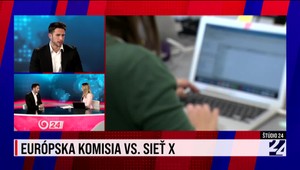 Štúdio 24 o Európskej komisii proti sieti X