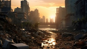 VIDEO: Desivé zábery bazéna na mrakodrape počas zemetrasenia