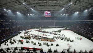 V Gelsenkirchene na biatlonovej exhibícii 40 000 divákov