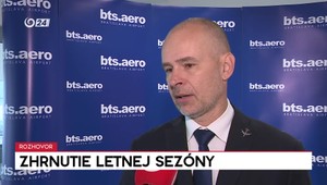 Rozhovory 24: Zhrnutie letnej sezóny s riaditeľom bratislavského letiska