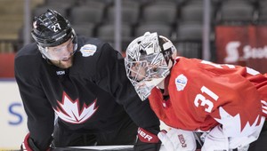 Price v bránke proti Čechom, Giroux len náhradník