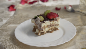 Dezert: Kakaové s ovocím