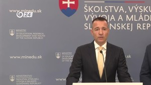 Tlačová beseda ministra školstva o vzdelávaní učiteľov