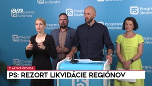 Tlačlvá beseda PS na tému: Rezort likvidácie regiónov