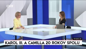 Štúdio 24: Karol III. a Camilla 20 rokov spolu