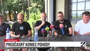 Tlačová beseda: Predčasný koniec Pohody