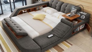 V tejto multifunkčnej posteli môžete stráviť polovicu svojho života