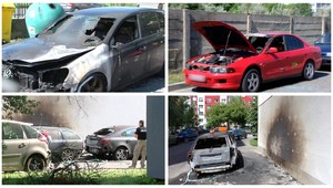 Na Slovensku horeli autá... V Mikuláši aj v Bratislave