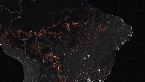 Drsné! Takto vyzerá horiaci Amazonský prales z vesmíru