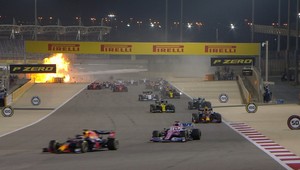 Grosjeanov monopost na VC Bahrajnu explodoval po havárii