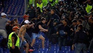 Fanúšikovia CSKA zase vyvádzali. Prerušili zápas v Ríme