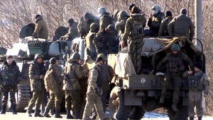 Obkľúčené Debaľceve padlo, Rusko viní z krviprelievania Kyjev