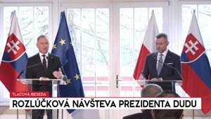 Tlačová beseda: Rozlúčková návšteva prezidenta Dudu