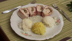 Hlavné jedlo: Mäsové slimáky