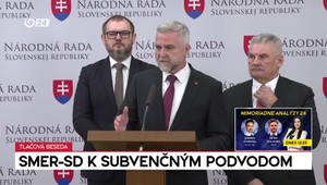 Tlačová beseda: Smer-SD k subvenčným podvodom
