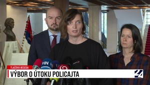 Tlačová beseda hnutí PS a SAS po výbore o útoku policajta