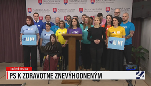Tlačová beseda PS k zdravotne znevýhodneným