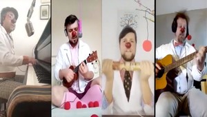 VIDEO: Nemocniční klauni ďakujú všetkým, ktorí nezostávajú pre nás doma. Tá pesnička vás dostane