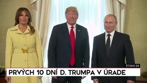 Štúdio 24: Prvých 10 dní Trumpa v úrade